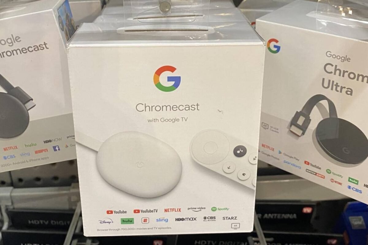 Google Chromecast med Google TV